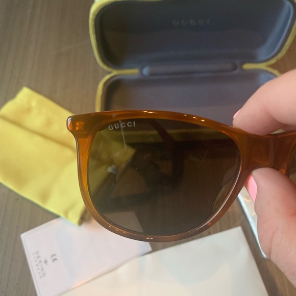 Gucci sunglasses Havana brown - Picture 2 of 6